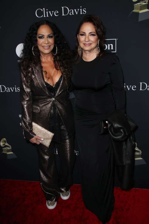 Gloria Estefan and Sheila E at Clive Davis Pre-Grammy Gala in Los Angeles, February 2024 4