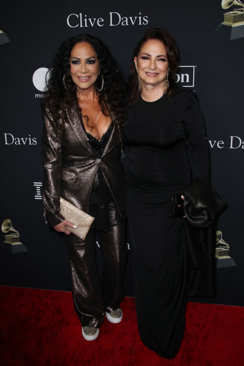 Gloria Estefan and Sheila E at Clive Davis Pre-Grammy Gala in Los Angeles, February 2024 6