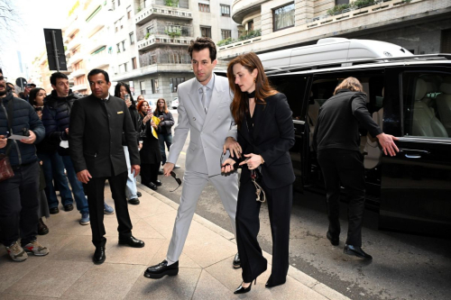 Grace Gummer Arrives at Palazzo Parigi Milan Fashion Week, February 2024 1