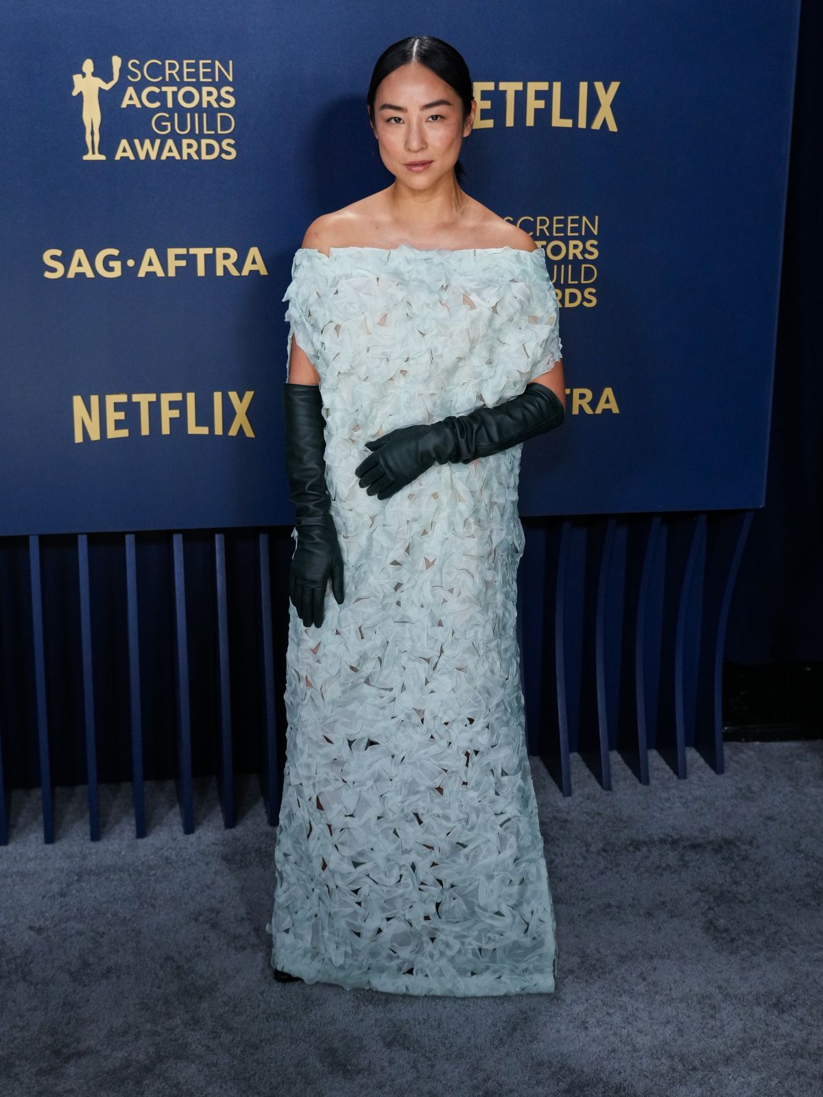 Greta Lee at 30th Annual Screen Actors Guild Awards, February 2024