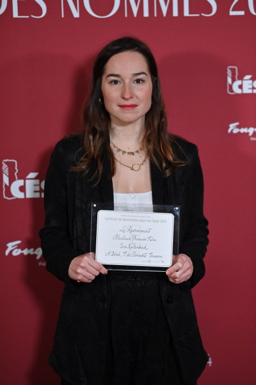 Hafsia Herzi at Cesar Nominee Dinner at Le Fouquet’s in Paris, February 2024 6