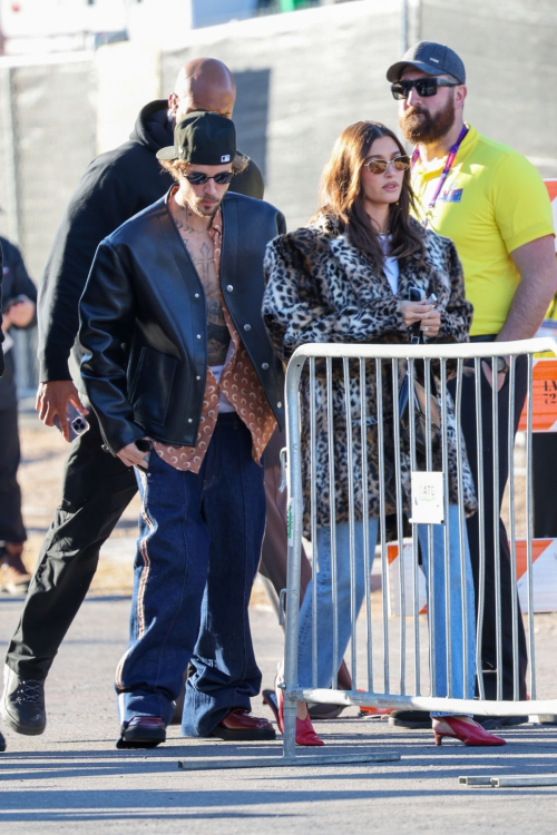 Hailey and Justin Bieber Arrive at Super Bowl in Las Vegas, February 2024 1