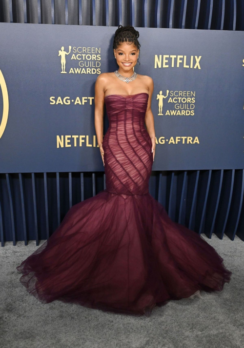 Halle Bailey at 30th Annual Screen Actors Guild Awards, February 2024 1