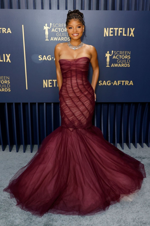 Halle Bailey at 30th Annual Screen Actors Guild Awards, February 2024 4