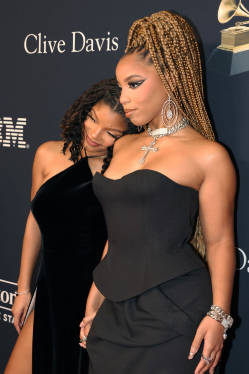 Halle Bailey at Clive Davis Pre-Grammy Gala in Los Angeles, February 2024 3