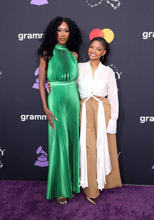 Halle Bailey at Grammy U Masterclass for 66th Grammy Awards, February 2024 5