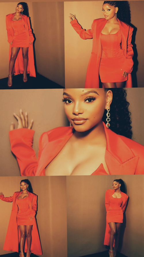 Halle Bailey Billboard New Nominees Dinner Photoshoot, January 2024 1