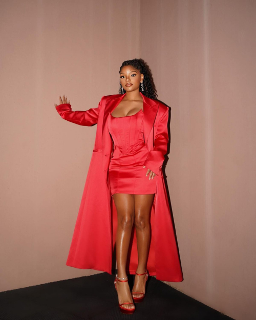 Halle Bailey Billboard New Nominees Dinner Photoshoot, January 2024 2