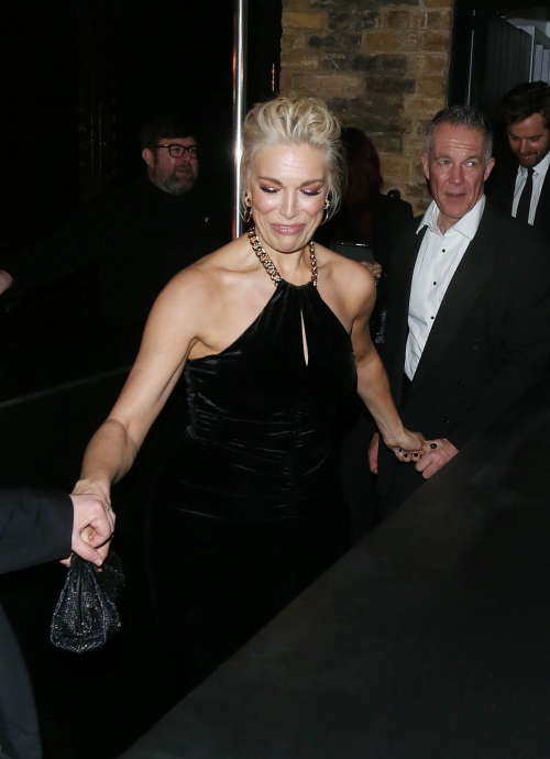 Hannah Waddingham Leaves Netflix BAFTA Afterparty at Chiltern Firehouse, February 2024 1