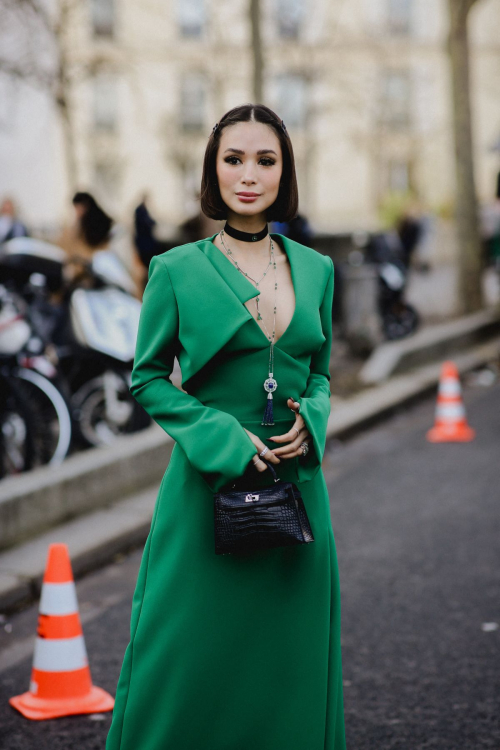 Heart Evangelista at Elie Saab Haute Couture Show in Paris, January 2024 2