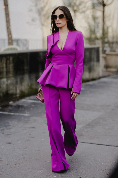 Hiba Tawaji at Elie Saab Haute Couture Show in Paris, January 2024 2