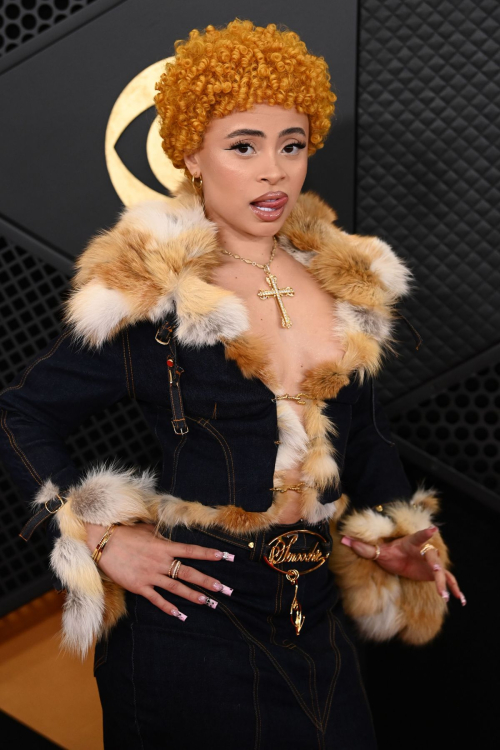 Ice Spice at 66th Grammy Awards in Los Angeles, February 2024 6