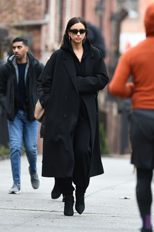 Irina Shayk Out and About in New York, January 2024 3