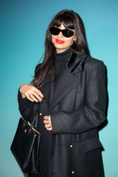 Jameela Jamil at Casablanca Womenswear FW24-25 Show in Paris, February 2024