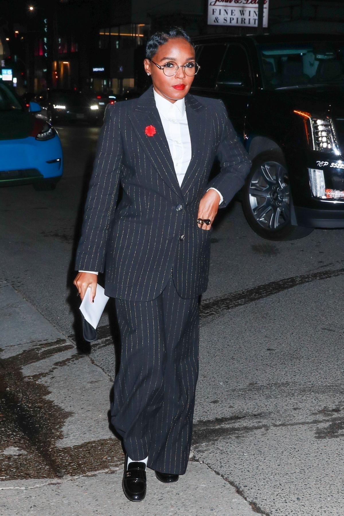 Janelle Monae at Party at Catch Steak, Los Angeles, February 2024