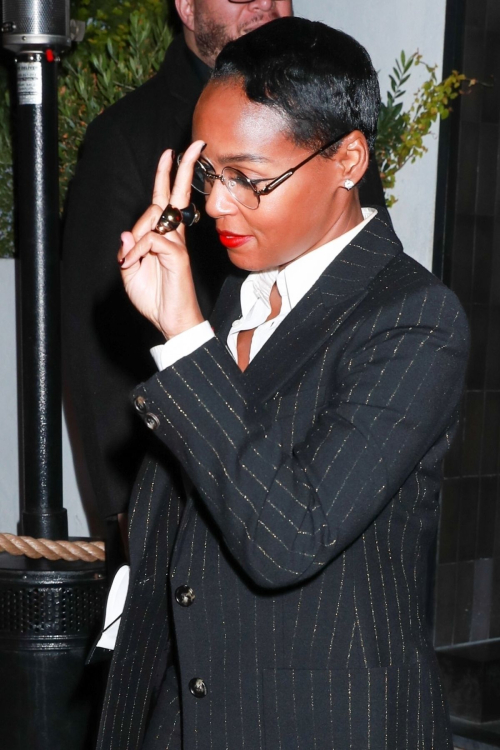 Janelle Monae at Party at Catch Steak, Los Angeles, February 2024 4