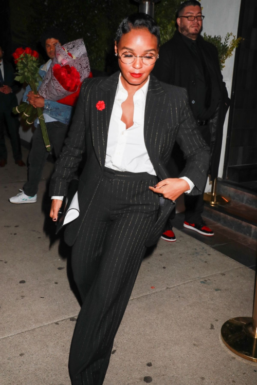 Janelle Monae at Party at Catch Steak, Los Angeles, February 2024 6