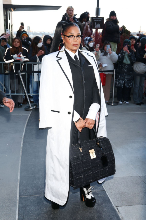 Janet Jackson at Thom Browne Fashion Show, February 2024 4