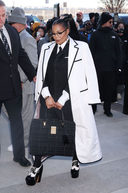 Janet Jackson at Thom Browne Fashion Show, February 2024 5