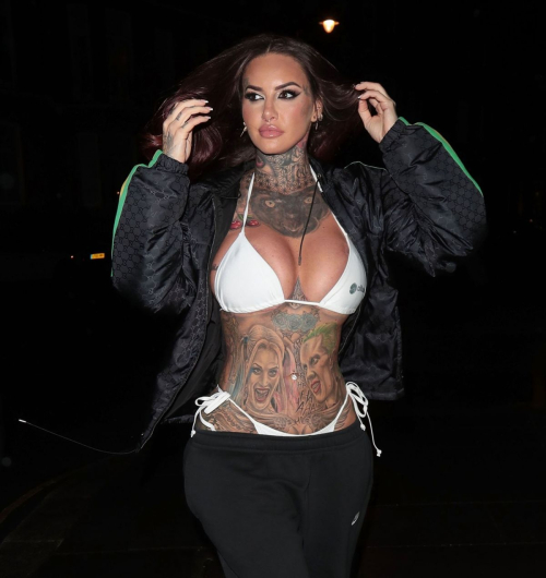 Jemma Lucy Arrives at Launch of Her New Business Aillusion, February 2024 6