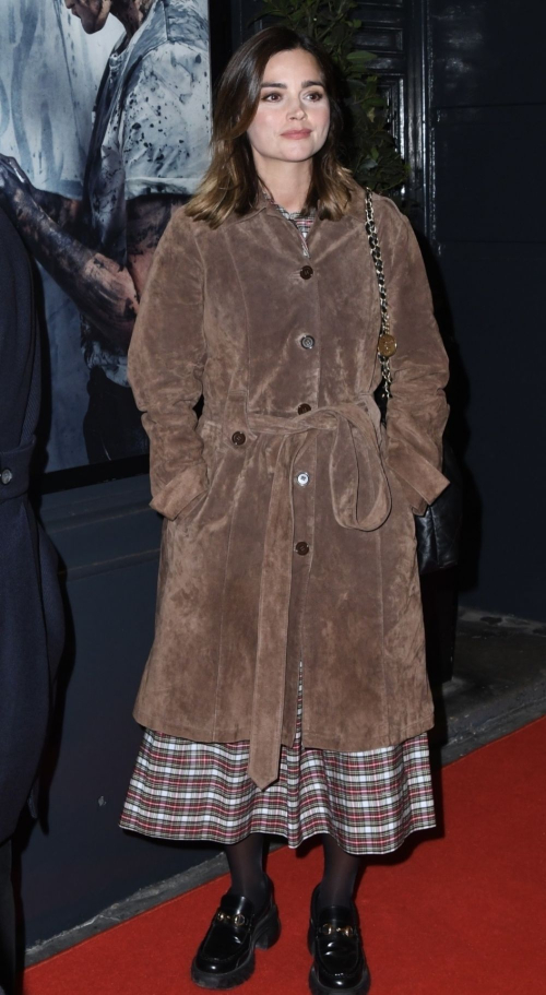 Jenna Coleman at Enemy of the People Press Night in London, February 2024