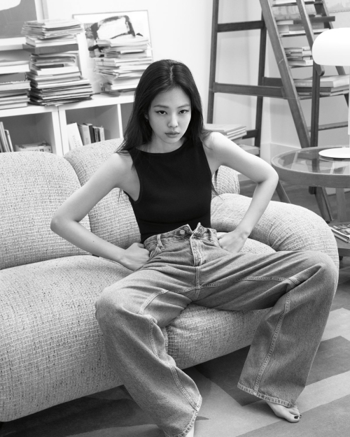 Jennie for Calvin Klein Spring Campaign, 2024 17