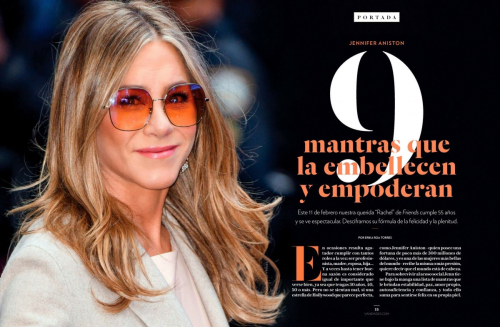 Jennifer Aniston in Vanidades Mexico Magazine, February 2024 3