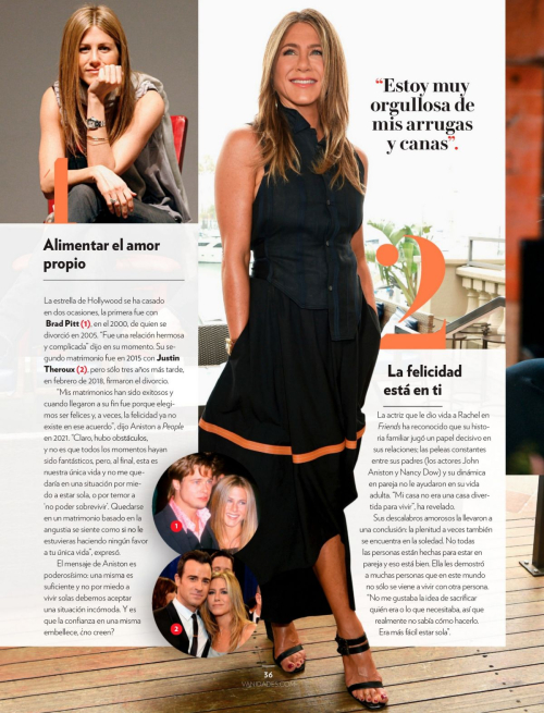 Jennifer Aniston in Vanidades Mexico Magazine, February 2024 5