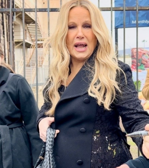 Jennifer Coolidge at Garrett Morris Ceremony in Los Angeles, February 2024 2