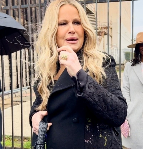 Jennifer Coolidge at Garrett Morris Ceremony in Los Angeles, February 2024 3