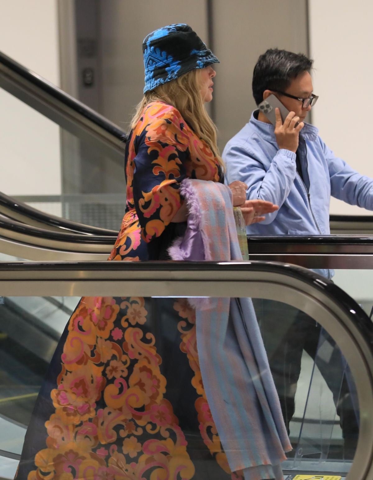 Jennifer Coolidge at LAX Airport Los Angeles, February 2024