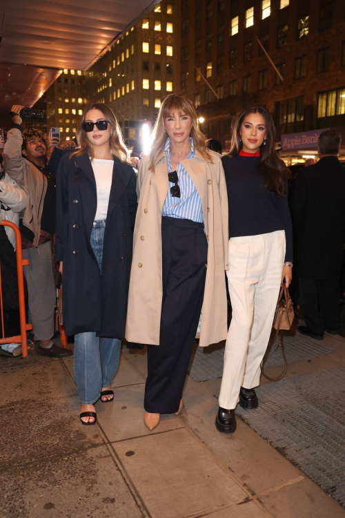 Jennifer Flavin, Sistine and Sophia Stallone Arrive at Tommy Hilfiger Show, February 2024 3