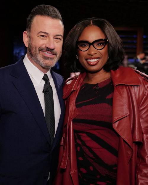 Jennifer Hudson at Jimmy Kimmel Live, February 2024 1