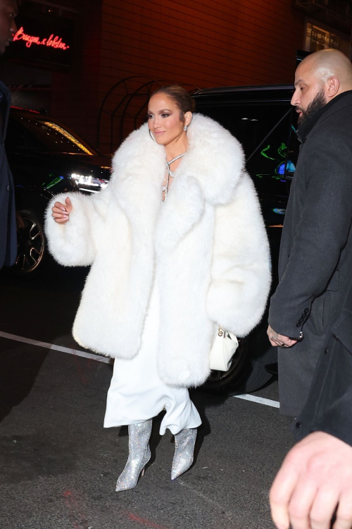 Jennifer Lopez Arriving at SNL Afterparty in New York, February 2024 5