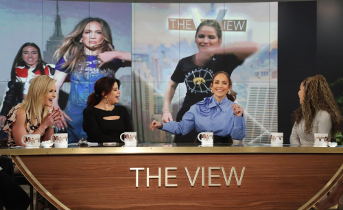 Jennifer Lopez at The View New York, February 2024 3