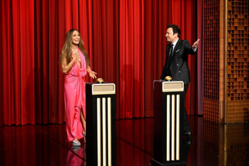 Jennifer Lopez at Tonight Show Starring Jimmy Fallon, February 2024 9