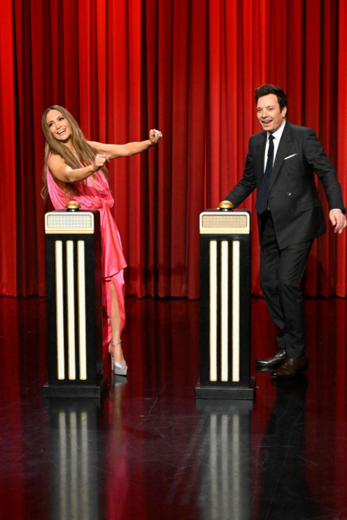 Jennifer Lopez at Tonight Show Starring Jimmy Fallon, February 2024 8