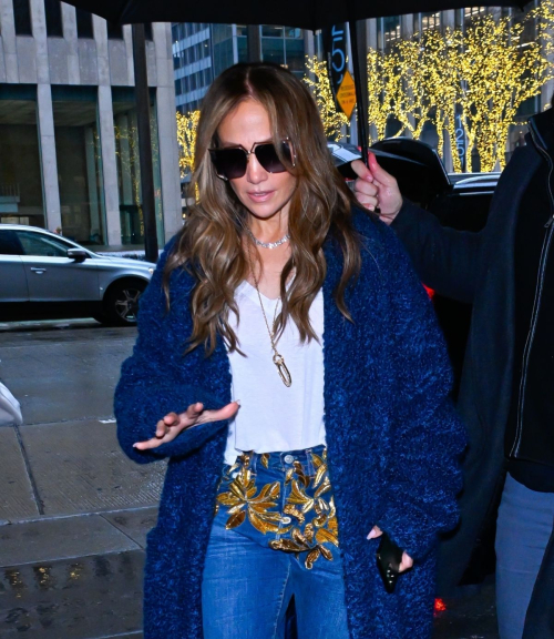 Jennifer Lopez Heading to NBC Studios in New York, February 2024 1