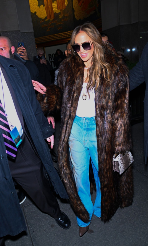 Jennifer Lopez Leaving NBC Studios in New York, February 2024 4