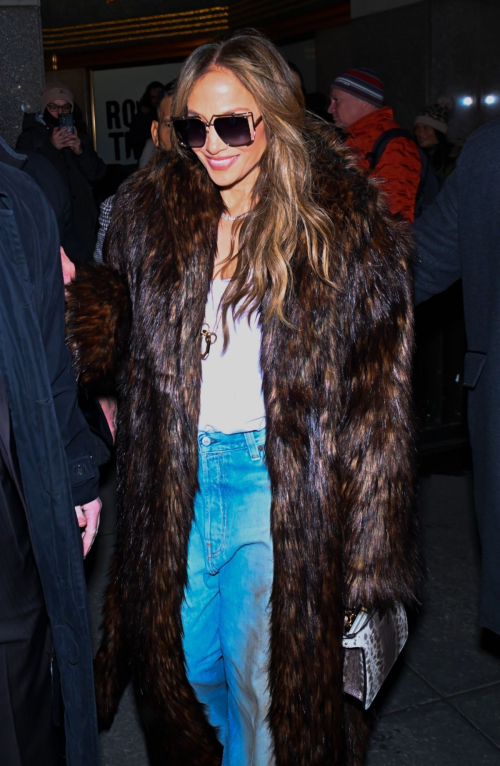 Jennifer Lopez Leaving NBC Studios in New York, February 2024 6