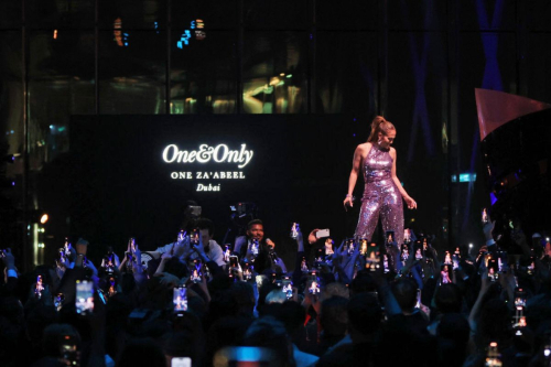 Jennifer Lopez Performs at One&Only Grand Opening Party, February 2024 1