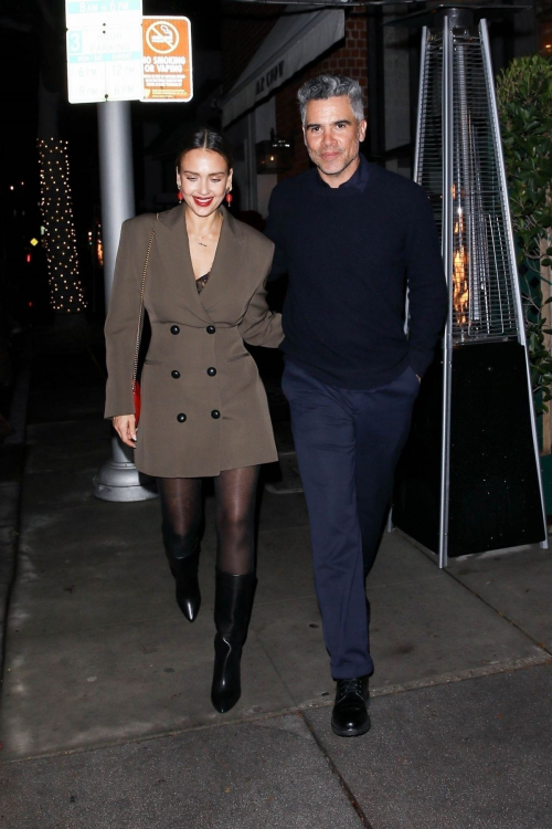 Jessica Alba on a Dinner Date at Mr Chow in Beverly Hills, February 2024 3