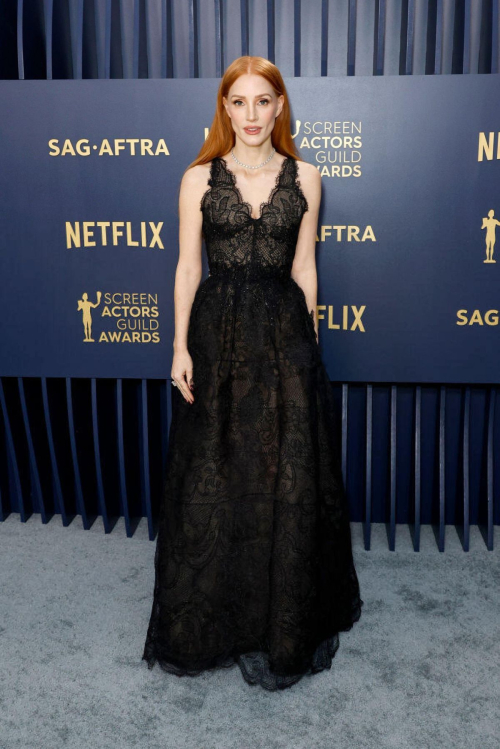 Jessica Chastain at 30th Annual Screen Actors Guild Awards, February 2024 3