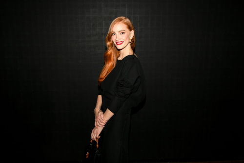 Jessica Chastain at Gucci Ancora Party at New York Fashion Week, February 2024 3