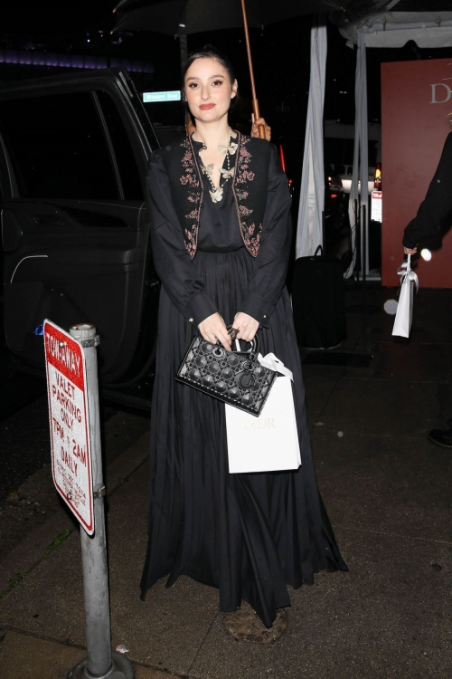 Jillian Banks Leaving Dior Exclusive Party in Beverly Hills, February 2024 1