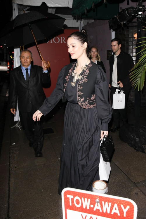 Jillian Banks Leaving Dior Exclusive Party in Beverly Hills, February 2024 2