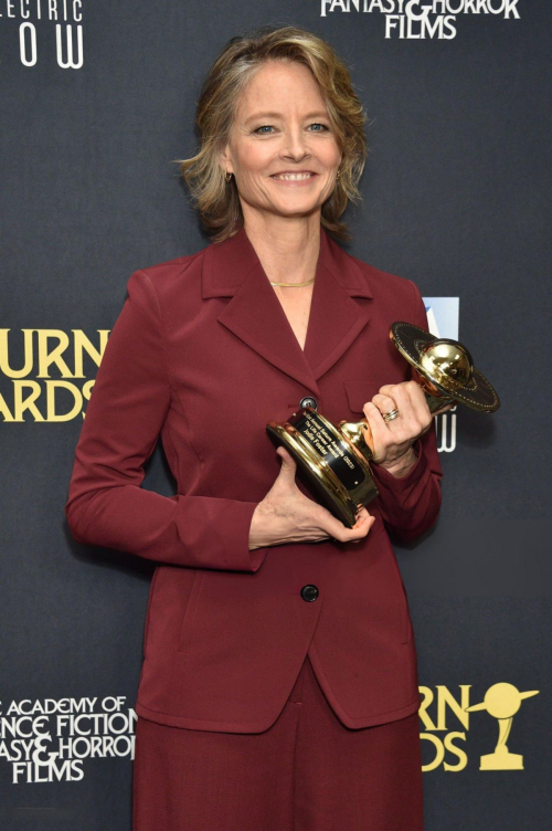 Jodie Foster at 51st Annual Saturn Awards in Burbank, February 2024