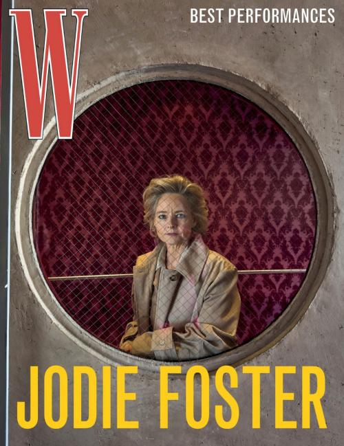 Jodie Foster for W Magazine: Best Performances, January 2024