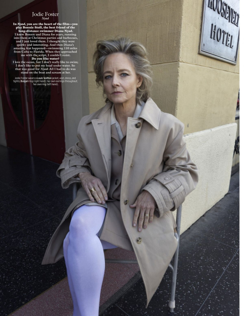 Jodie Foster for W Magazine: Best Performances, January 2024 3