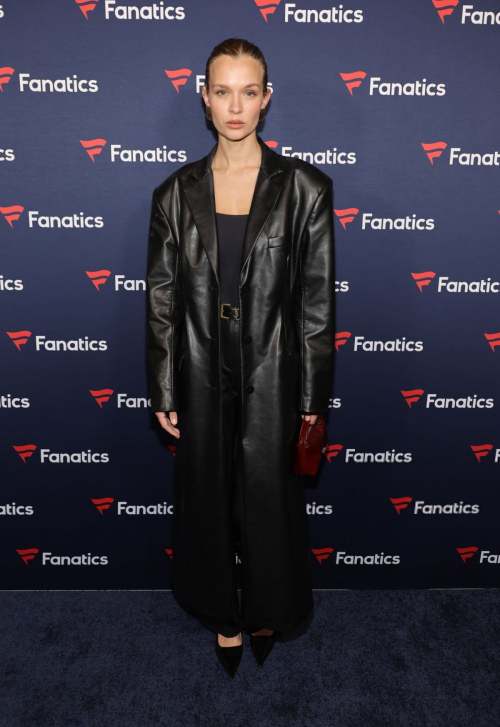 Josephine Skriver at Michael Rubin's Fanatics Super Bowl Party, February 2024